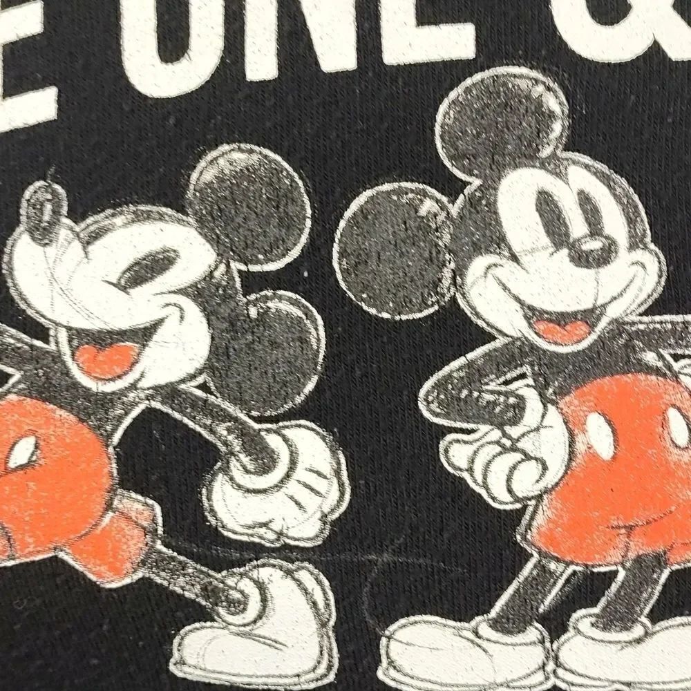 Vintage Disney Mickey Mouse Black Hoodie - Picture 3 of 8